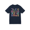 Hangul Design T-shirt - "ㄱㄴㄷㄹ" Gieog Nieun | Unisex Short-Sleeve T-shirt